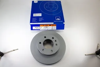 ATE Front Disc Brake Rotor - 68006716AA